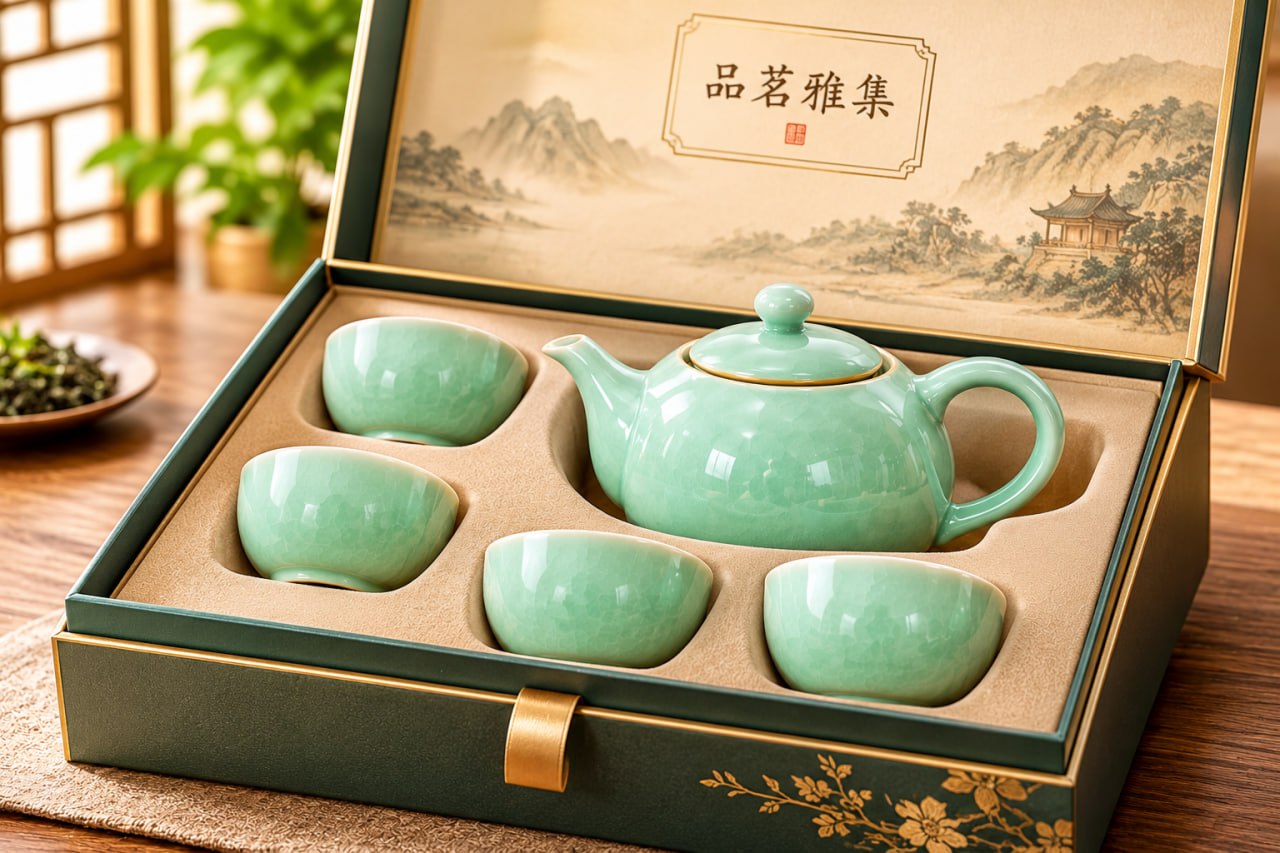 精品茶具展示